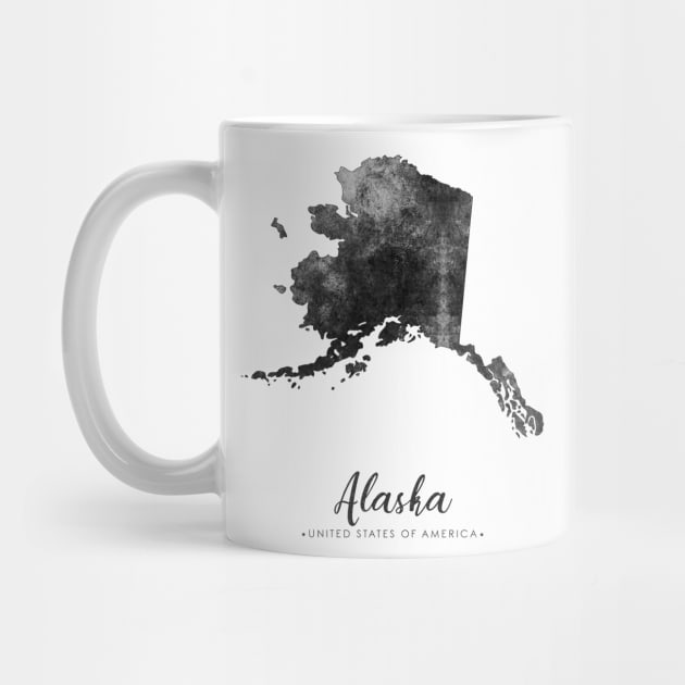 Alaska State Map by StudioGrafiikka